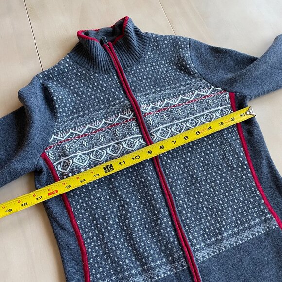 Eddie Bauer Sport Women's Zip Cardigan, Wool/Angora - Size Large - Picture 6 of 8